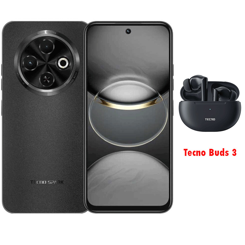 Smartphone Tecno Spark 30C 6Go 128Go Noir Smartphone Tecno Spark 30C 6Go 128Go Noir