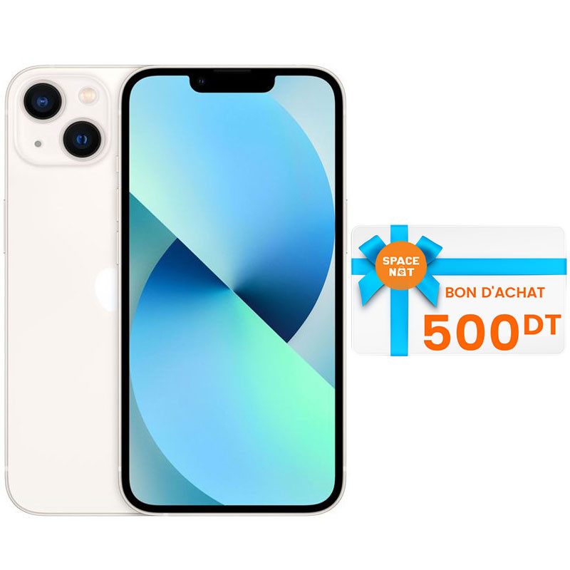 iPhone 13 128Go Starlight en Tunisie iPhone 13 128Go Starlight en Tunisie