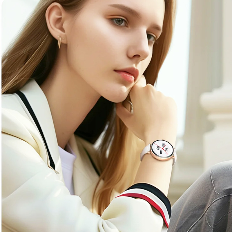 Pack D'amour : Montre Connectée Kieslect + Écouteur Bluetooth Guess Rose en Tunisie