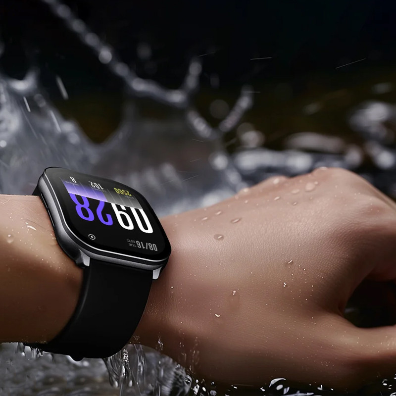 Pack D'amour Montre Connectée Kieslect + Casque Bluetooth Guess Noir en Tunisie