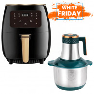 Pack Air Fryer Hileax + Hachoir Electrique Silver Crest en Tunisie Pack Air Fryer Hileax + Hachoir Electrique Silver Crest en Tunisie