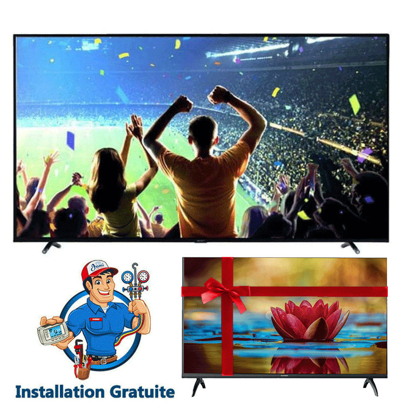 TV ECON 65'' Smart LED Ultra HD 4K Noir TV ECON 65'' Smart LED Ultra HD 4K Noir