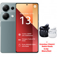 Smartphone Xiaomi Redmi Note 13 Pro 12Go 512Go Vert en Tunisie