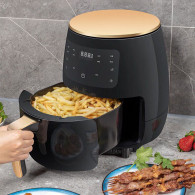 Friteuse Sans Huile Silver Crest s-18 6L 3000W Noir en Tunisie Friteuse Sans Huile Silver Crest s-18 6L 3000W Noir en Tunisie