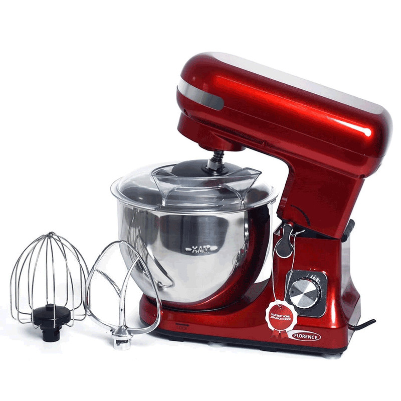 Robot Pétrin Florence MK-3705 1500W Rouge en Tunisie Robot Pétrin Florence MK-3705 1500W Rouge en Tunisie