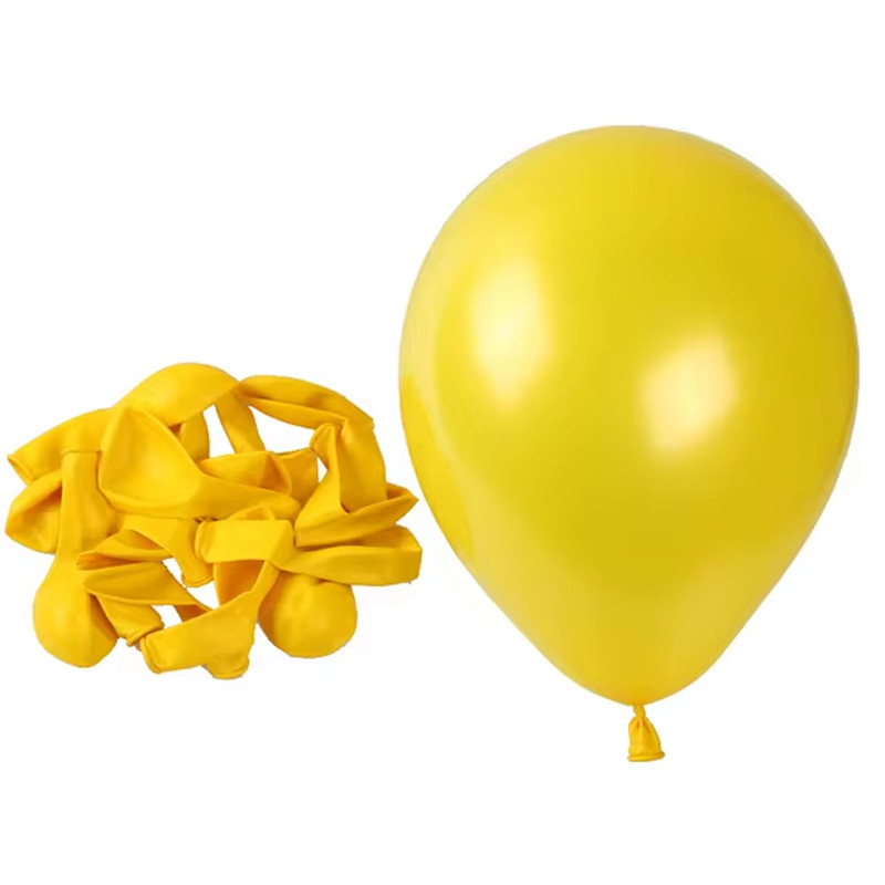 Ballon Gonflable en Latex Jaune en Tunisie
