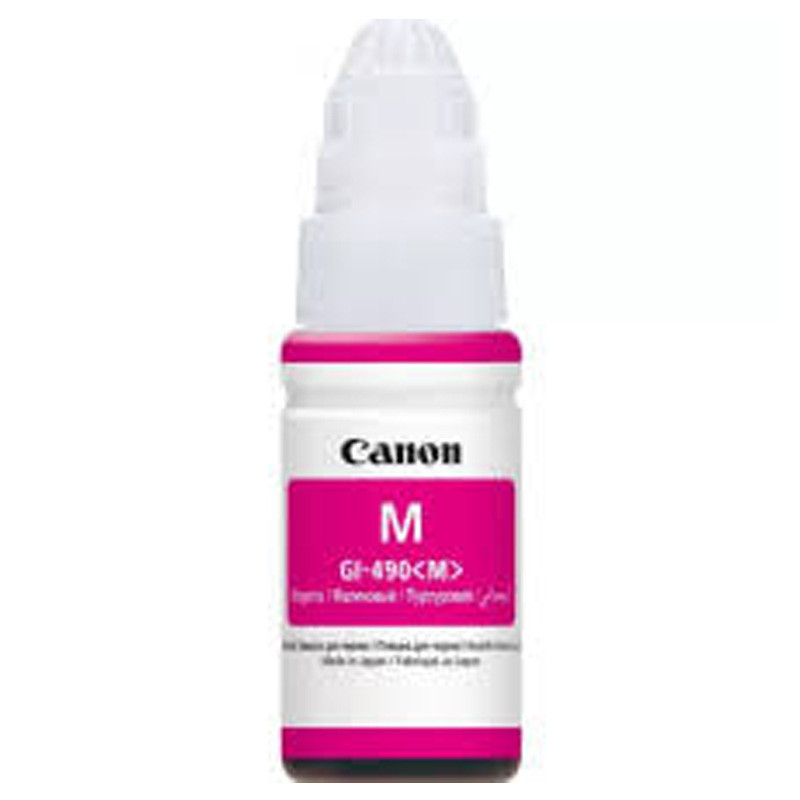 Bouteille d'encre Adaptable Canon GI-490-MA 100ML Magenta en Tunisie