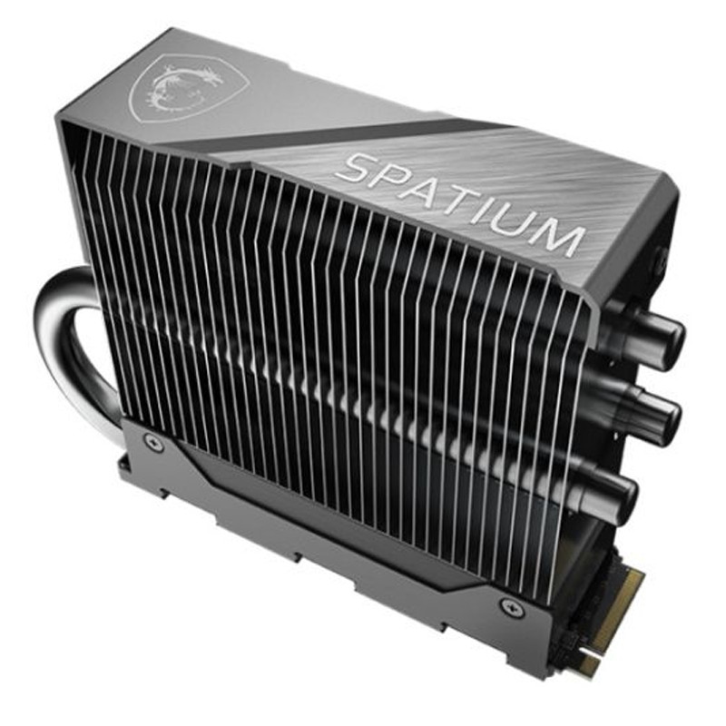 Disque Dur Interne SSD MSI Spatium M580 Pro 2To M.2 NVMe FROZR Noir En Tunisie