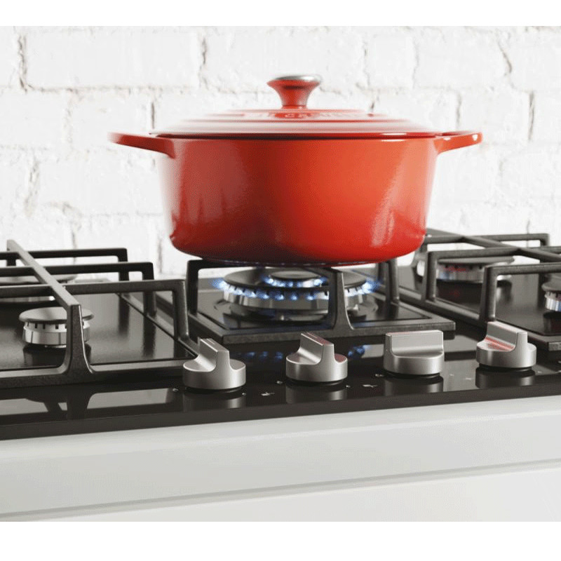 Hoover Plaque De Cuisson Encastrable HVG74K3B 5 Feux 75Cm Noir en Tunisie