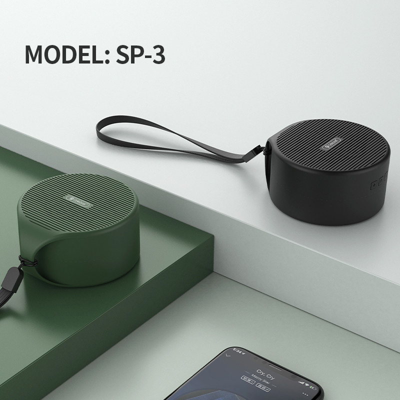 Haut Parleur Bluetooth Celebrat TWS SP-3 3W Gris En Tunisie