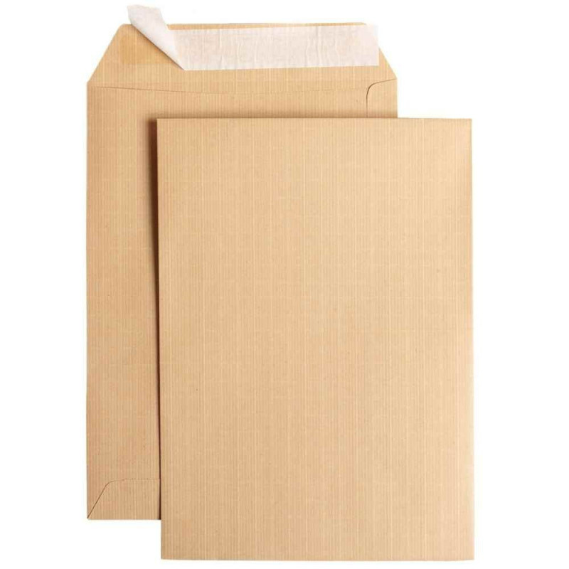 Paquet de 50 Pochettes  229 x 324 90G Bande Adhesive Kraft en Tunisie