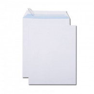 Paquet de 25 Pochettes 176 x 250 90G Bande Adhesive Blanc en tunisie