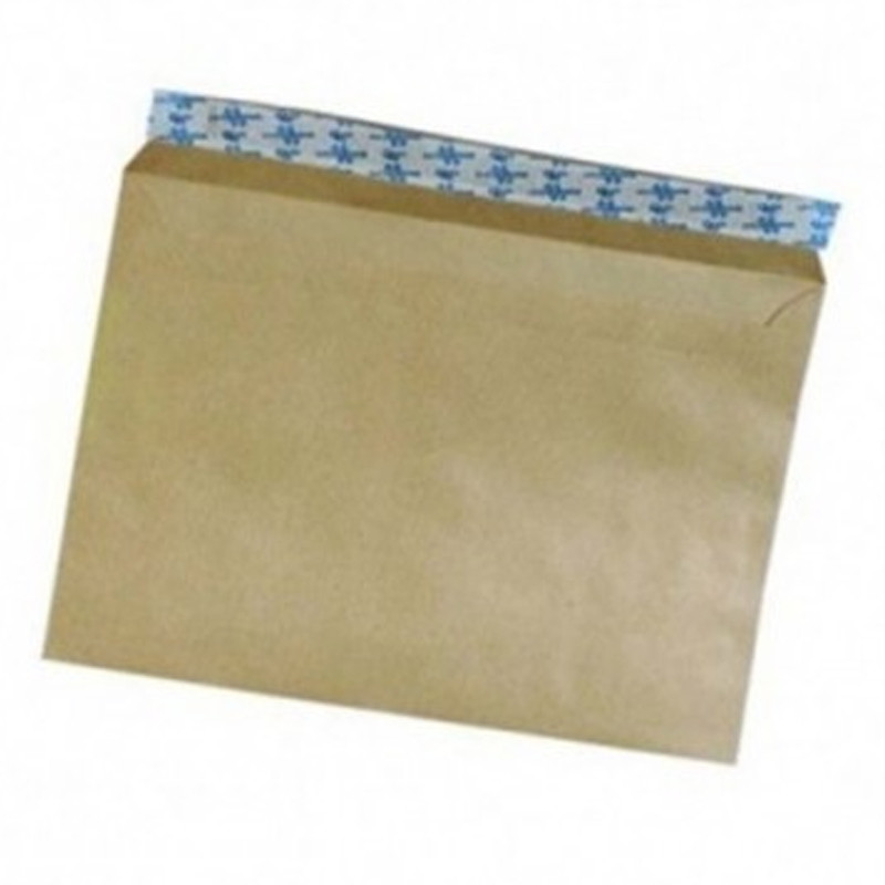 Paquet de 100 Enveloppes 176 x 250 90G Bande Adhesive Kraft en Tunisie