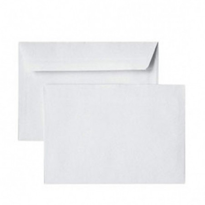 Paquet de 25 Pochettes 125 x 176 80G Bande Adhesive Blanche en Tunisie