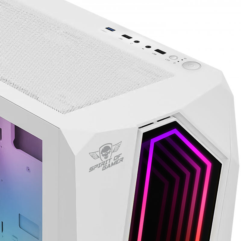 Spirit Of Gamer Boitier Infinity Arc Blanc ARGB En Tunisie
