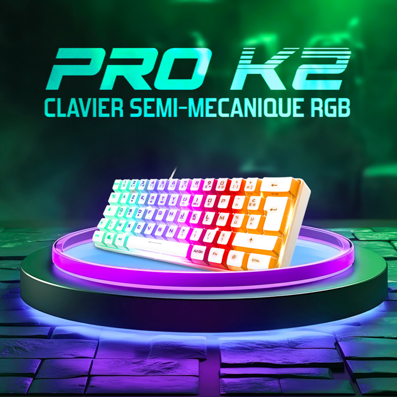 Clavier Gamer Spirit Of Gamer PRO-K2 en Tunisie