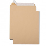 100 Pochettes 176 X 250 90G Bande Adhesive Kraft