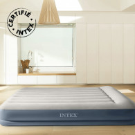 Intex Matelas Gonflable Pillow Rest Mid Rise 2 personnes Gris en Tunisie Intex Matelas Gonflable Pillow Rest Mid Rise 2 personnes Gris en Tunisie