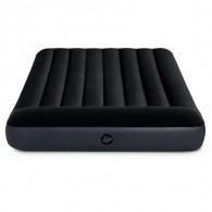 Intex Matelas Gonflable Pillow Rest Classic Large 2 personne Noir en Tunisie