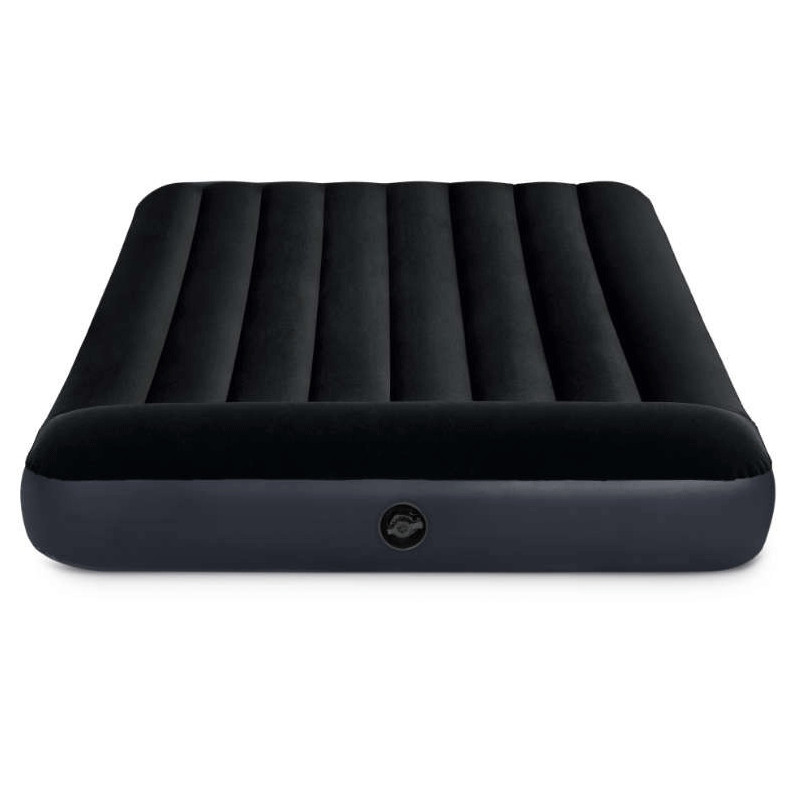 Intex Matelas Gonflable Pillow Rest Classic Large 2 personne Noir en Tunisie