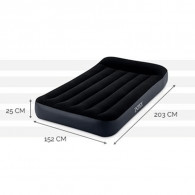 Intex Matelas Gonflable Pillow Rest Classic Large 2 personne Noir en Tunisie Intex Matelas Gonflable Pillow Rest Classic Large 2 personne Noir en Tunisie