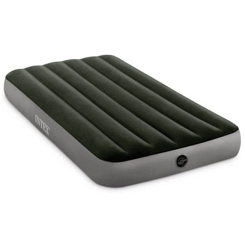 Intex Matelas Gonflable Prestige Downy 1 personne Vert EN Tunisie