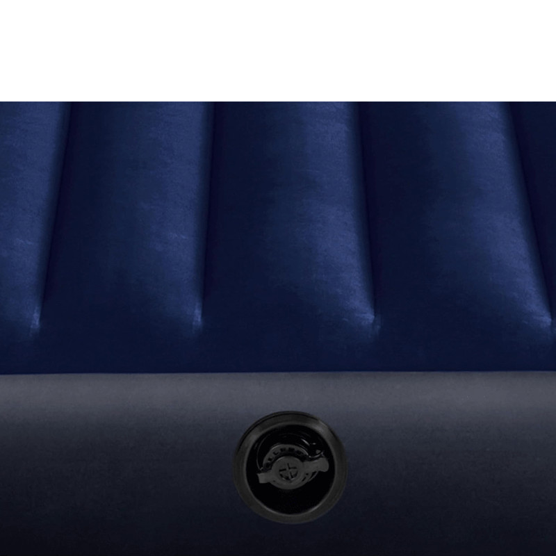 Intex Matelas Gonflable Classic Downy XXL 2 personnes Bleu en Tunisie