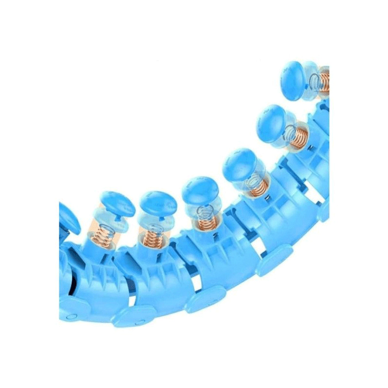 Cerceau de Fitness Avec Petits Nœuds Réglable Bleu en Tunisie
