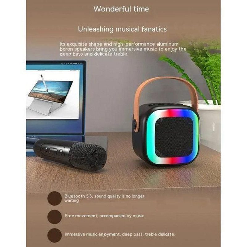 Haut Parleur Bluetooth K12 5W Avec Microphone Noir en Tunisie