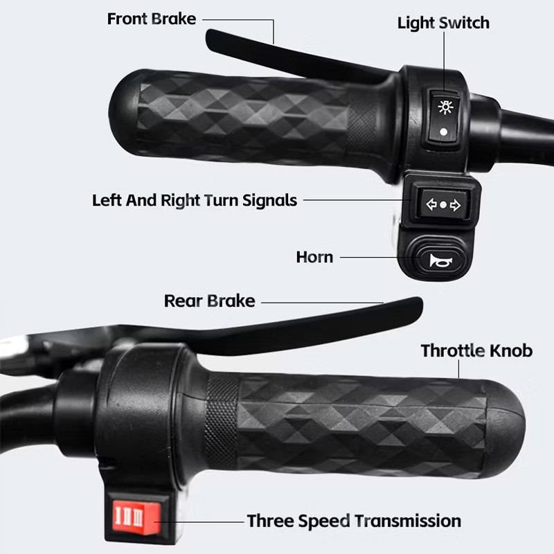 Scooter Électrique Wattgo 350W Noir en Tunisie