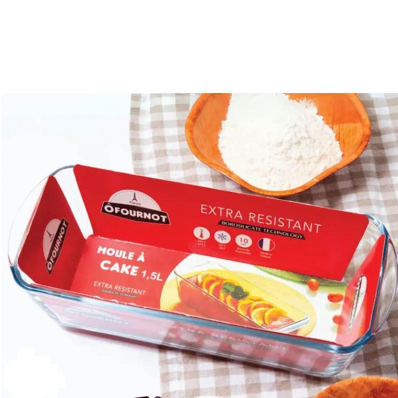 Moule à Cake Ofournot 31cm Transparent en Tunisie