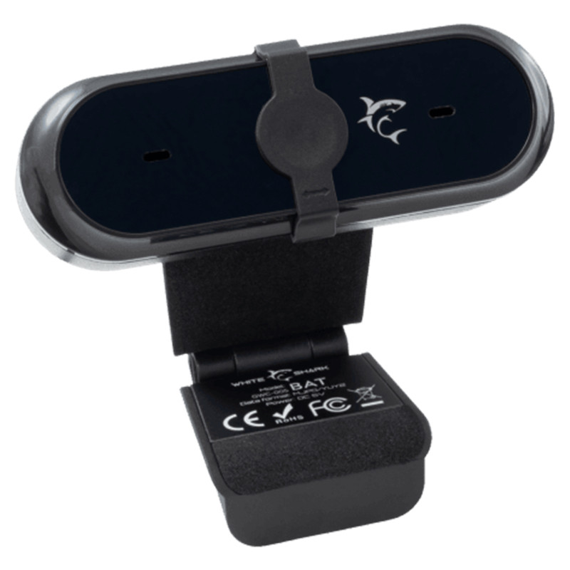 Webcam White Shark GWC-005 Full HD Noir en Tunisie