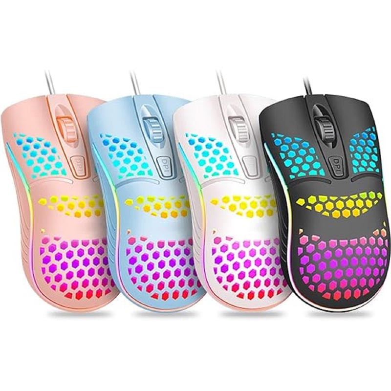 Souris Gamer X6 RGB Noir En Tunisie