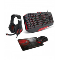 Ensemble Gaming 4en1 SPIRIT OF GAMER PRO-MK3 - Noir&Rouge