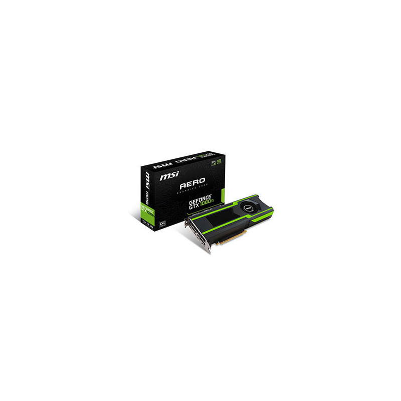 Carte Graphique MSI GeForce GTX 1080Ti 11Go Aero OC Carte Graphique MSI GeForce GTX 1080Ti 11Go Aero OC
