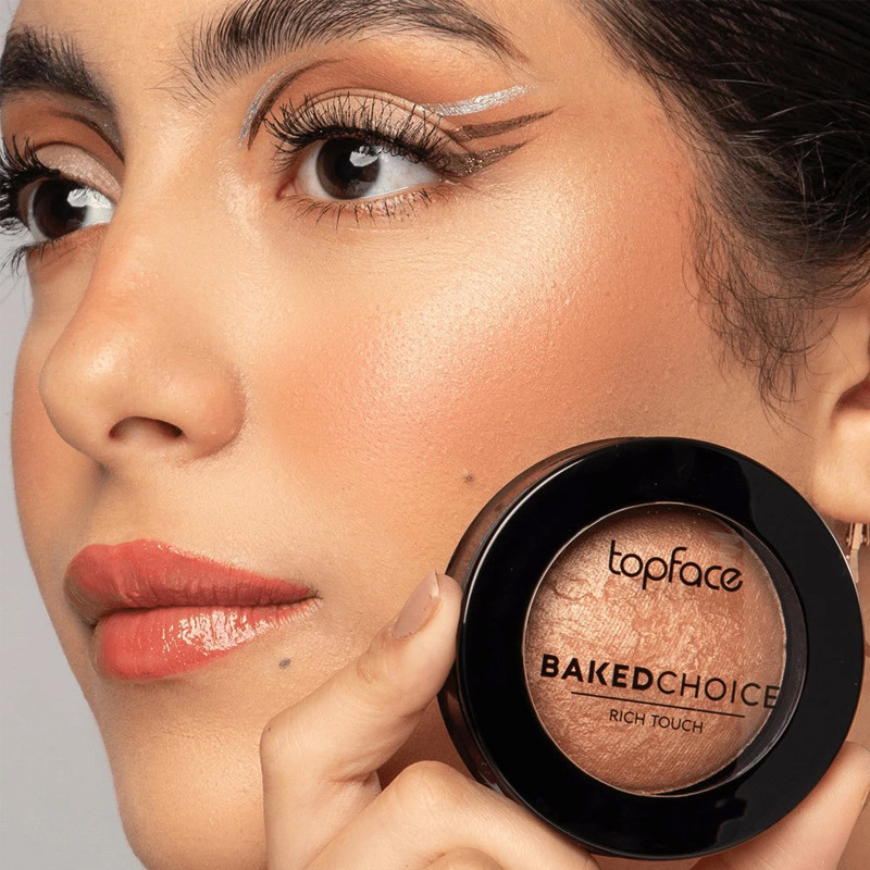 Topface Fard a Joues Baked Choice Rich Touch N°02 Dazzeling en Tunisie