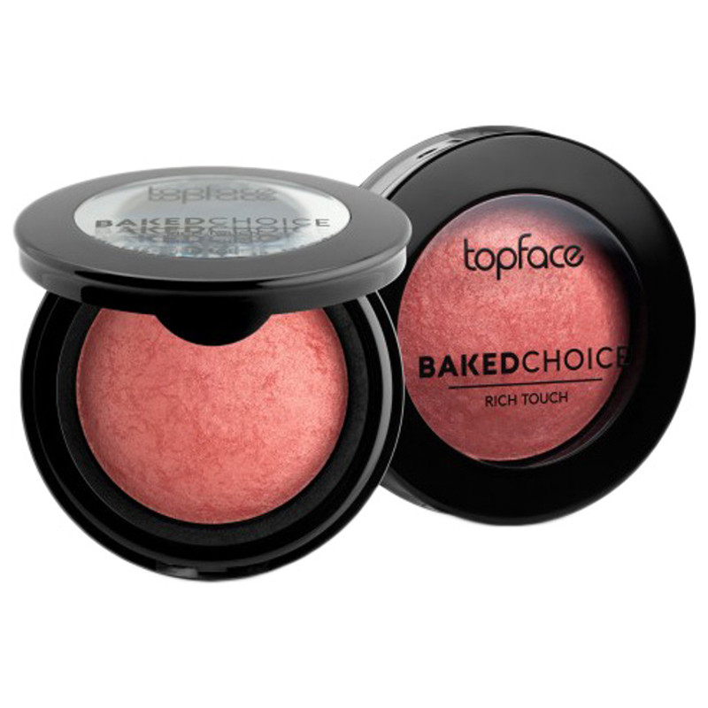 Topface Fard a Joues Baked Choice Rich Touch N°06 Pinky Zest en Tunisie