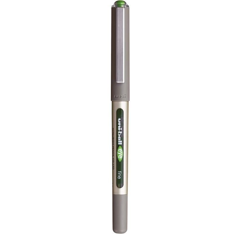 Stylo Roller Uniball Eye Fine 0.7mm Vert En Tunisie