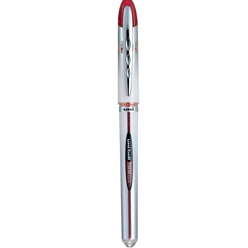 Stylo Roller Uniball Vision Elite 0.8mm Rouge En Tunisie
