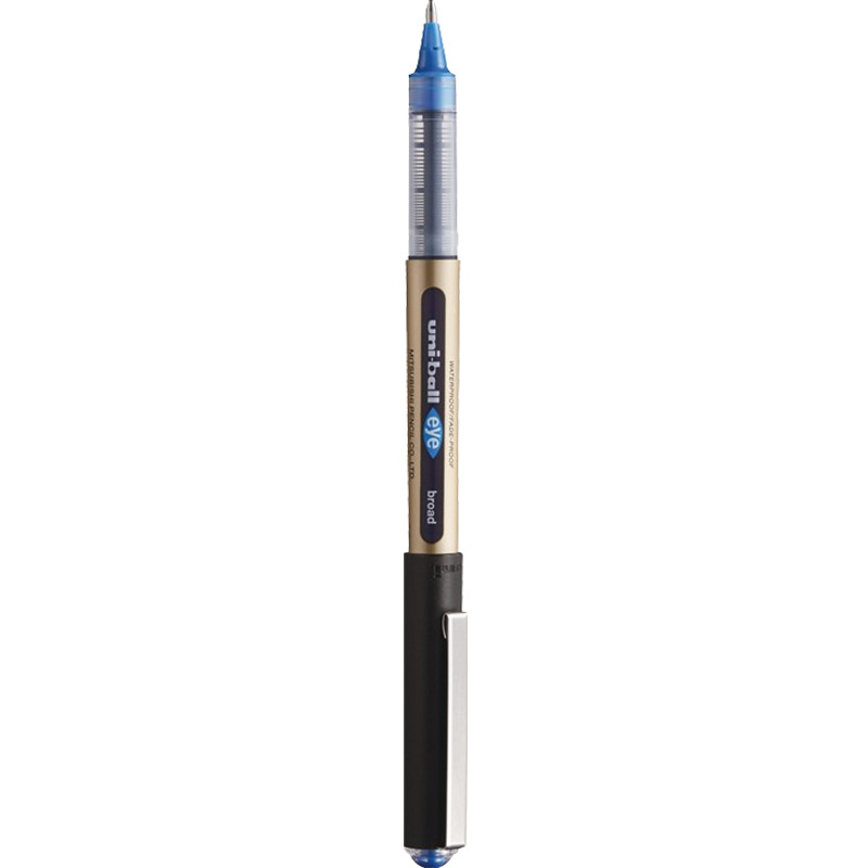 Stylo Roller Uniball Eye Broad 1mm Bleu En Tunisie