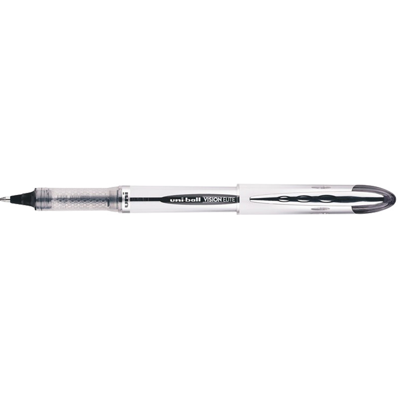 Stylo Roller Uniball Vision Elite 0.8mm Noir En Tunisie