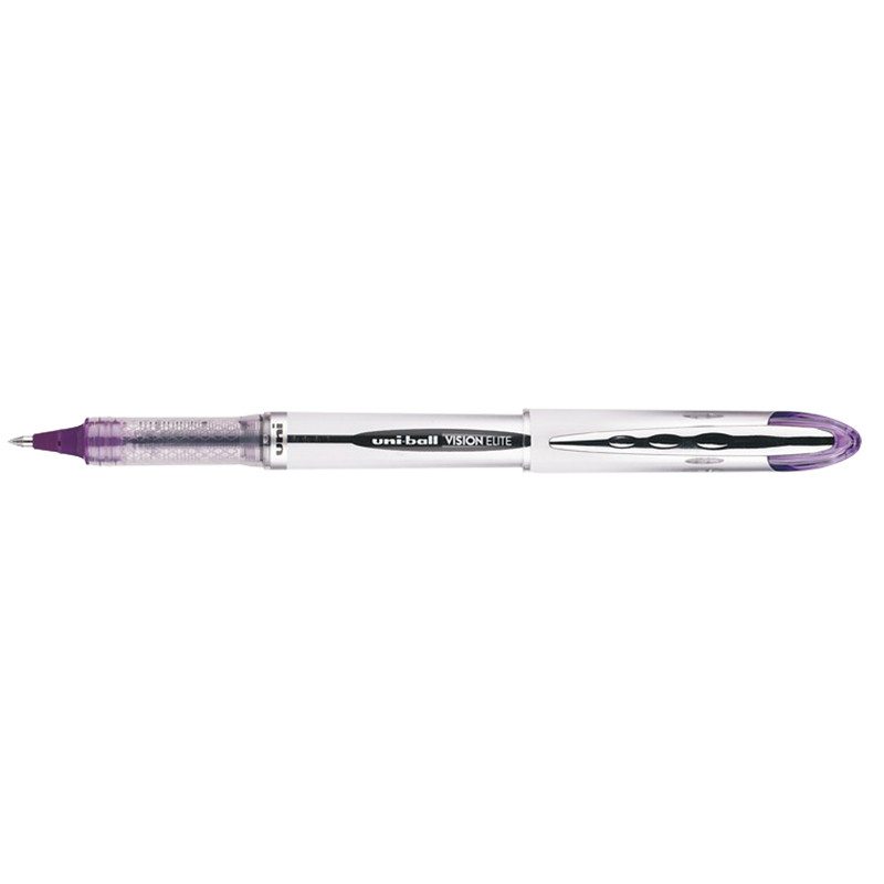 Stylo Roller Uniball Vision Elite 0.8mm Violet En Tunisie