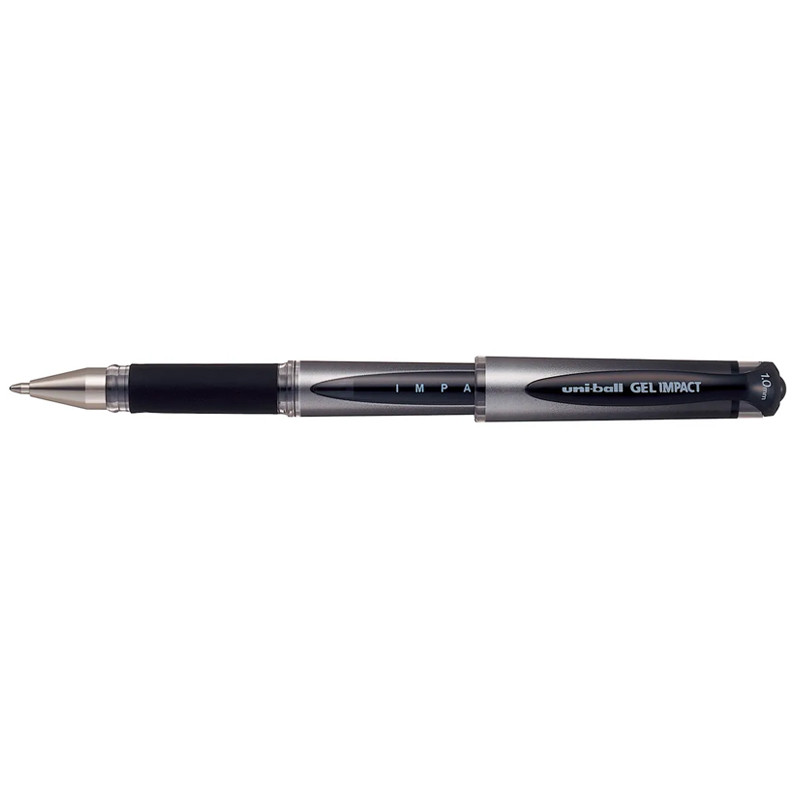 Stylo Gel Uniball Impact 1mm Noir En Tunisie