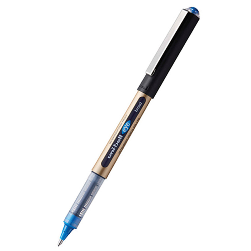 Stylo Roller Uniball Eye Broad 1mm Bleu En Tunisie