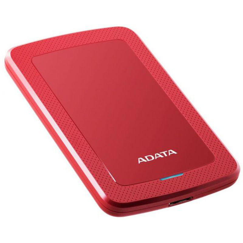 Disque Dur Externe ADATA HV300 1To USB 3.1 - Rouge