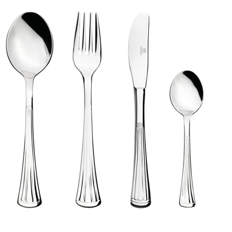 Coffret Couverts En Bois Winox Ambre 24 Pièces Inox en Tunisie