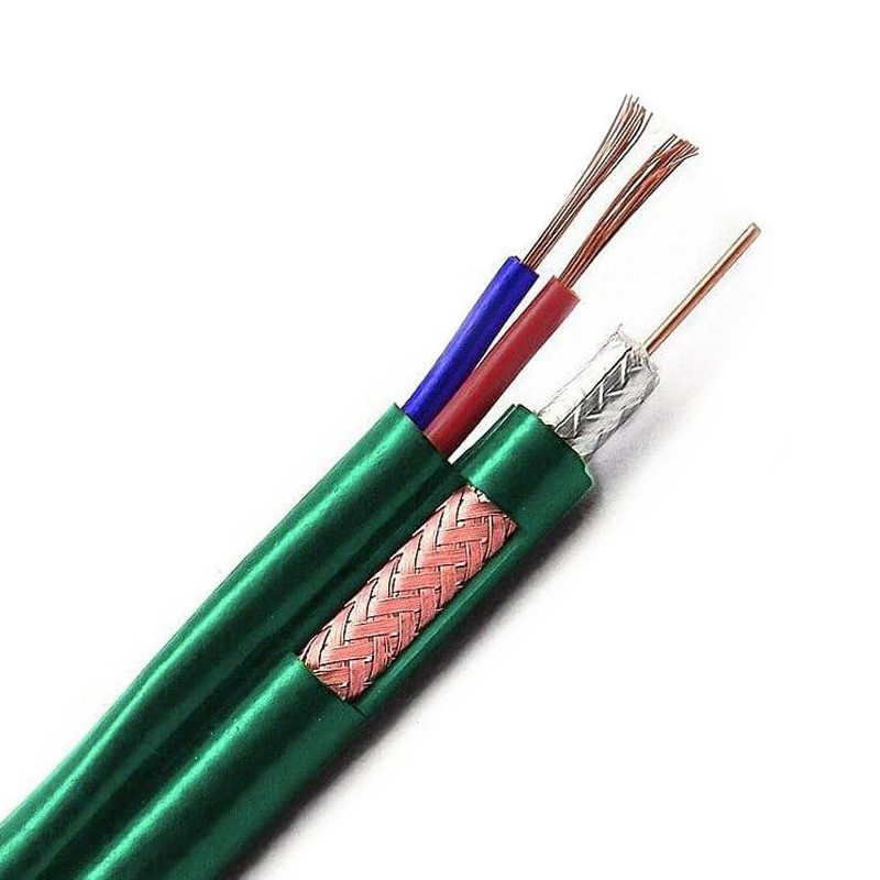 Bobine Cable Coaxial TB-A003 Pour Caméra De Surveillence 500M Vert en Tunisie