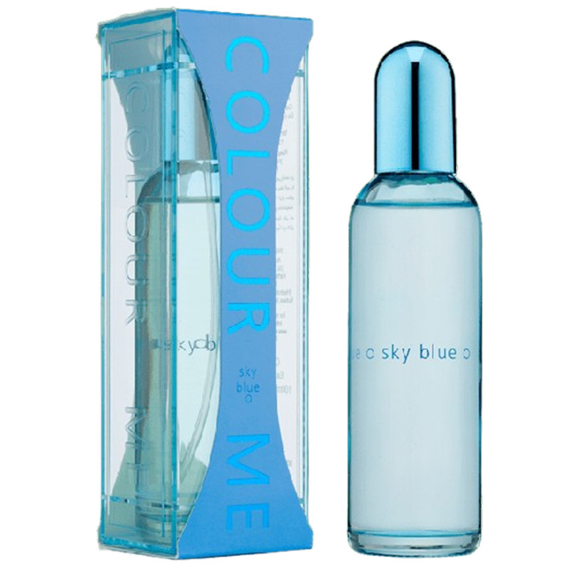 Colour Me Sky Blue 100Ml Eau de Parfum En Tunisie Colour Me Sky Blue 100Ml Eau de Parfum En Tunisie