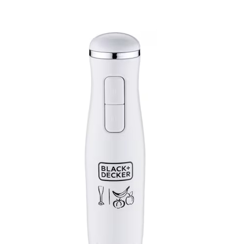 Mixeur Plongeant Black & Decker SB2500-B 300W Blanc