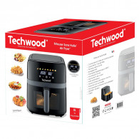 Air Fryer Techwood TFR-806SHD 1700W 8L Noir EN Tunisie